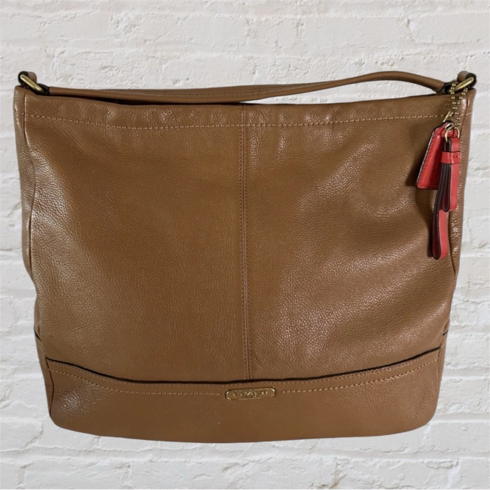 Coach Tan Leather Hobo Bag f23293